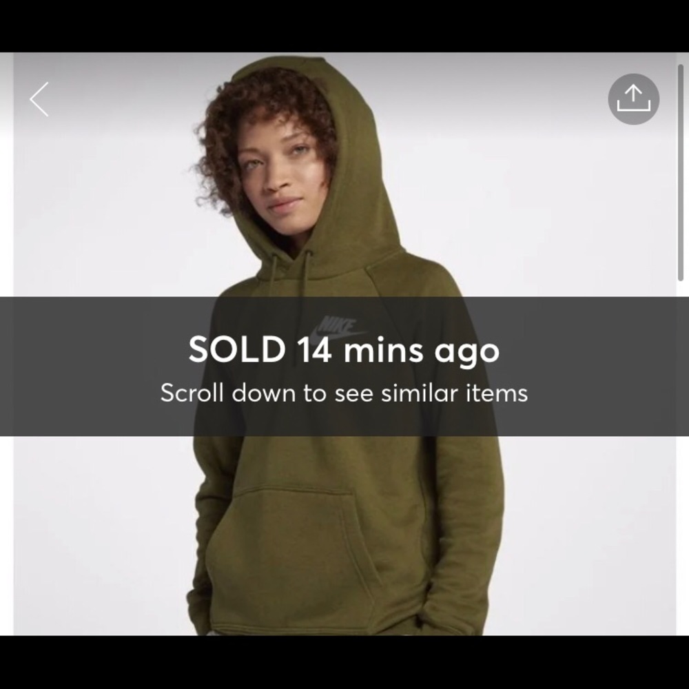 SOLD! — Nike Pullover Hoodie